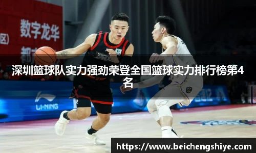 深圳篮球队实力强劲荣登全国篮球实力排行榜第4名